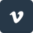 vimeo, social, video icon