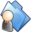 Folder, User icon