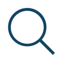 search, find, magnifier, magnifying glass icon
