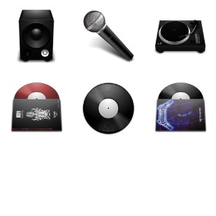 Be the DJ icon sets preview