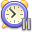 clock pause icon