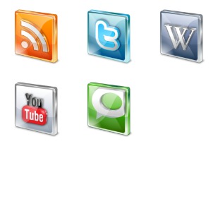 Social Part B icon sets preview