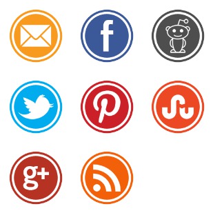 New Social Media icon sets preview