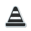 sticker, construction, cone, traffic icon