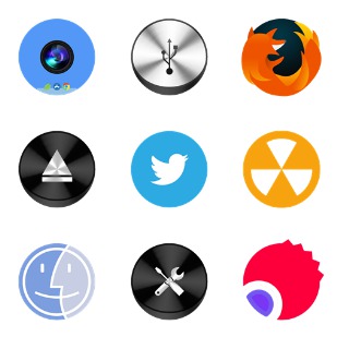 The Circle icon sets preview