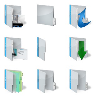 SHARP Folder icon sets preview