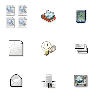 Gnome icon sets preview