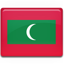 flag, maldives icon