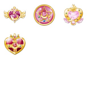 Sailor Moon icon sets preview