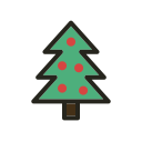 christmas tree, christmas, tree, holidays icon