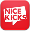 Kicks, Nice, Red icon
