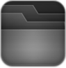folder,black icon