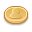 coin single gold icon