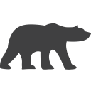 polar bear, bear, endangered icon