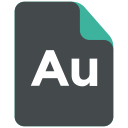 format, adobe, extension, adobe audition icon