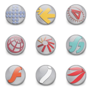 MacromediaOrbs icon sets preview