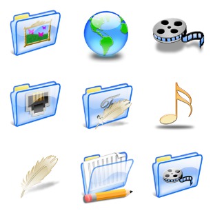 Azullustre icon sets preview