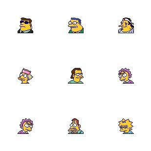 Simpsons Vol. 06 icon sets preview