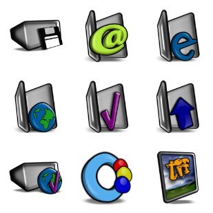 Growth icon sets preview