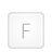 f, key icon