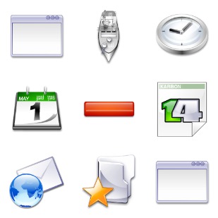 Crystal Clear icon sets preview