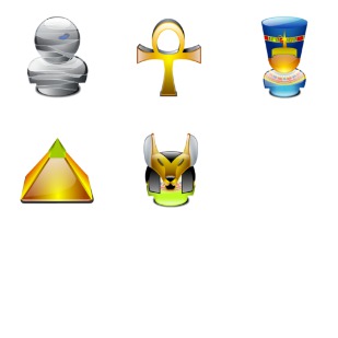 Egypt Lumina Tiny icon sets preview