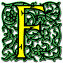 Letter f icon