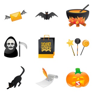 Smashing Pumpkins icon sets preview