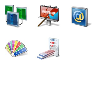 Vista Web Design icon sets preview