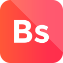 extension, pl, bs, bs, file, format icon