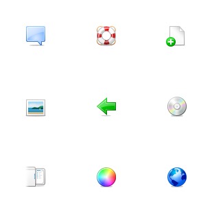 Kombine Free Toolbar icon sets preview