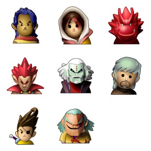 Storm Riders icon sets preview