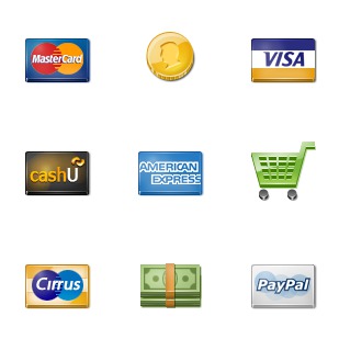 Payment icon sets preview