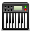 midi, keyboard icon