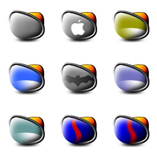 Yosemite X icon sets preview