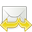 reply, all, mail, gnome icon