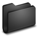 Generic Black Folder icon