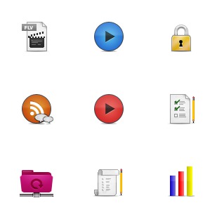 Flavour Extended icon sets preview