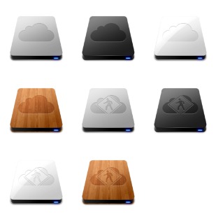 Slick Drives - MobileMe icon sets preview