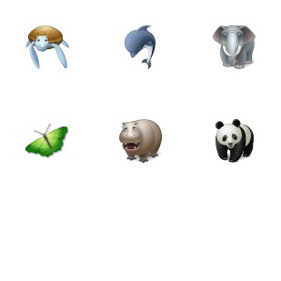 Animals icon sets preview