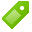 tag green icon