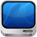 Computer, Silver icon