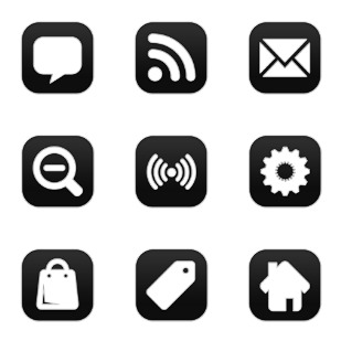 Blogger icon sets preview