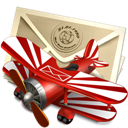Mail, Plane icon