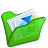 mypictures, green, folder icon
