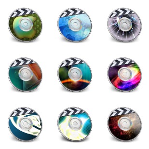 iDVD Replacement icon sets preview