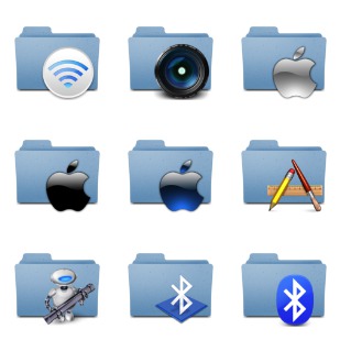 leopard custom folders icon sets preview
