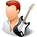 rock star, guitarist, male icon
