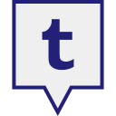 logo, media, social, tumblr icon