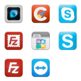 Baco Flurry 2 icon sets preview
